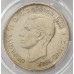 AUSTRALIA 1937 . CROWN . PCGS AU50